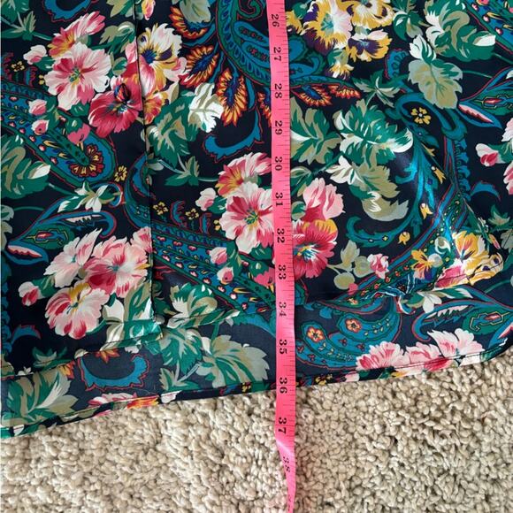 Vintage Victoria's Secret Gold Label Floral Nightshirt Nightgown Tunic Large - Picture 8 of 8